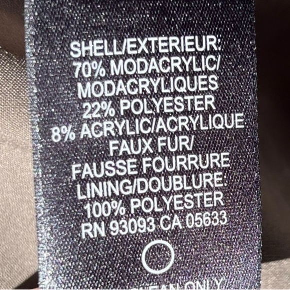 🌻Nic + Zoe Fancy Fluffy Faux Fur Collared Jacket Size Medium - Picture 13 of 13